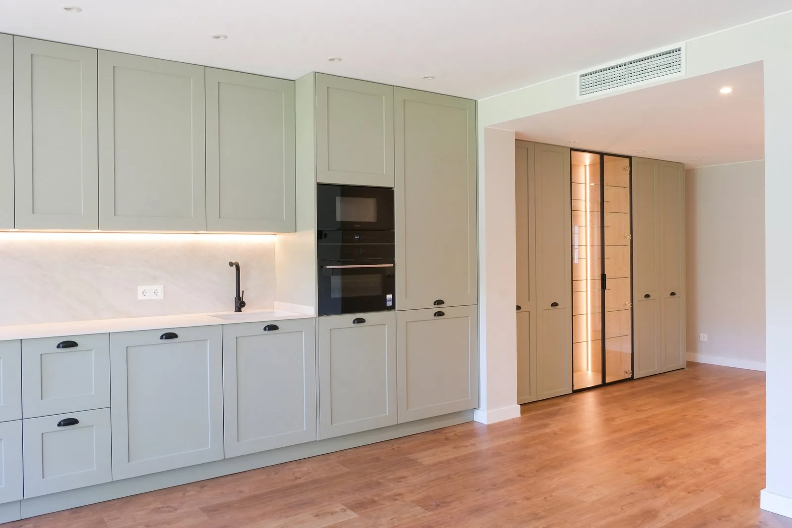 El mismo espacio hoy, incorporado al interior de la vivienda