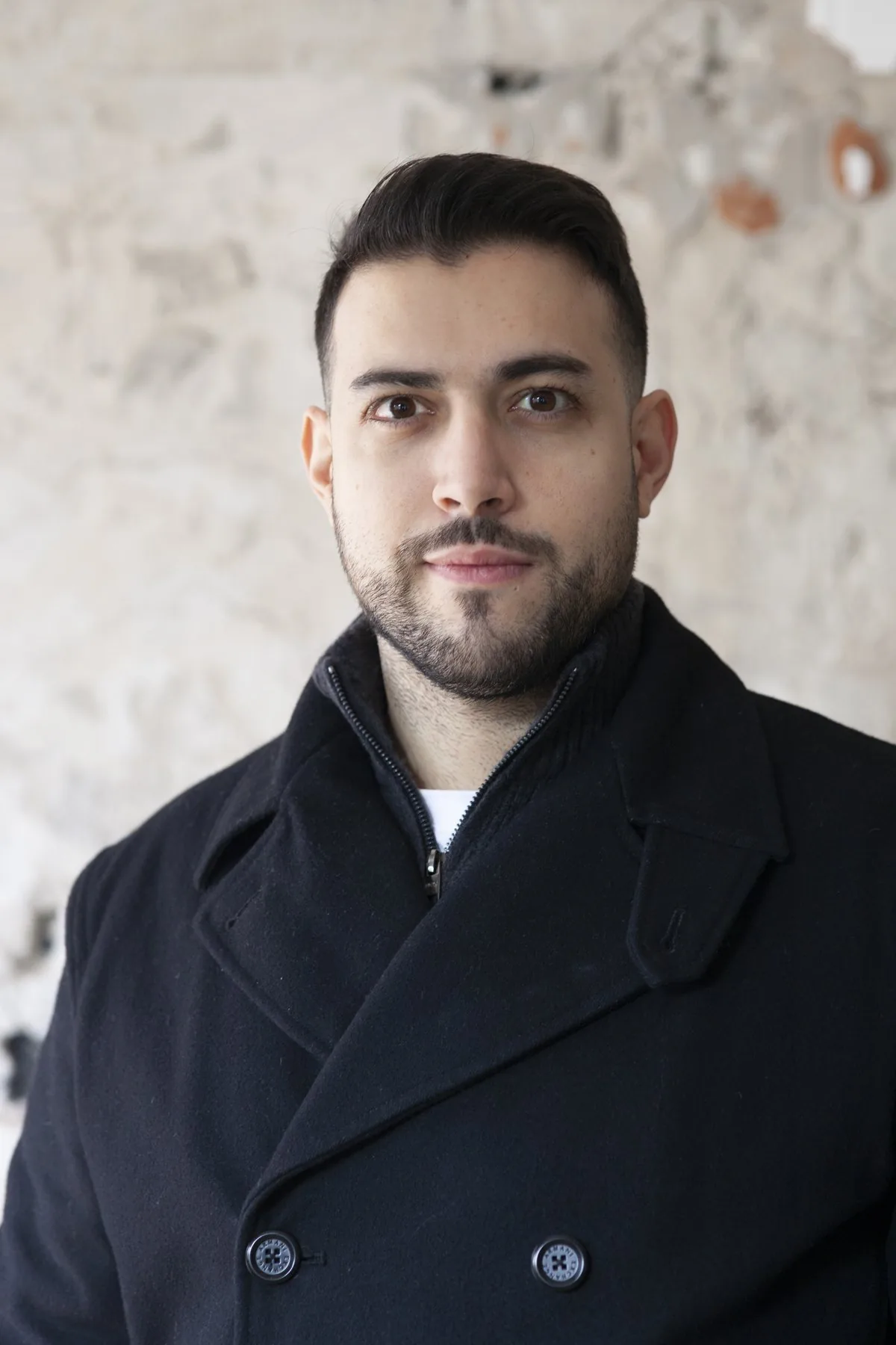 Alejandro en obra, cofundador de Estudio Verona