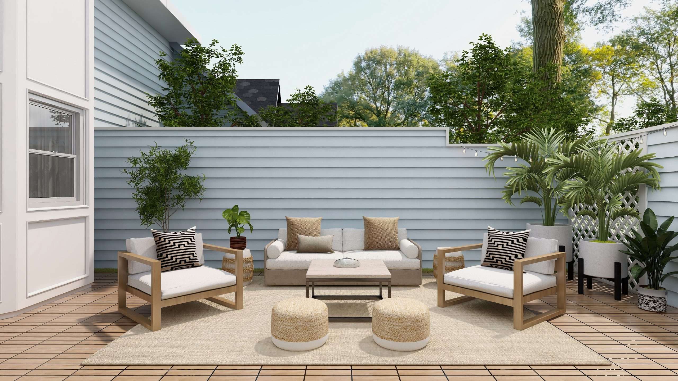 terraza moderna