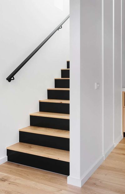 escalera madera