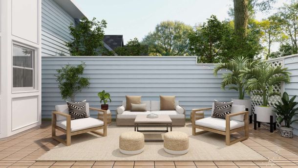 terraza moderna