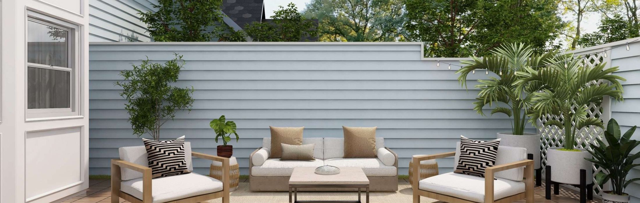 terraza moderna
